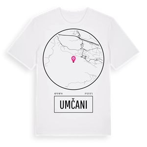 Umčani t-shirt – ekologisk bomull t-shirt från Pinshirt