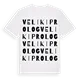 Veliki Prolog ordlek t-shirt