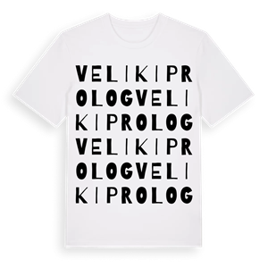 Veliki Prolog ordlek t-shirt – ekologisk bomull t-shirt från Pinshirt