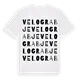 Velo Grabje ordlek t-shirt
