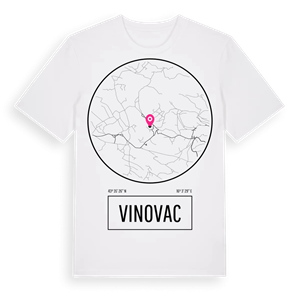 Vinovac t-shirt – ekologisk bomull t-shirt från Pinshirt