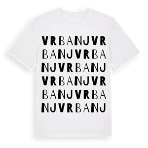 Vrbanj ordlek t-shirt – ekologisk bomull t-shirt från Pinshirt