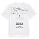 Zavala karta t-shirt