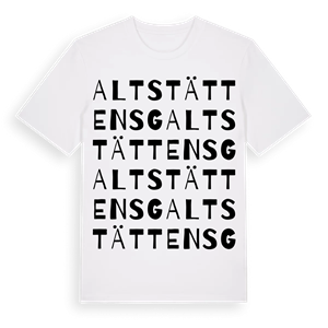 Altstätten SG ordlek t-shirt – ekologisk bomull t-shirt från Pinshirt