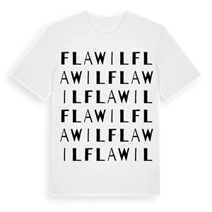 Flawil ordlek t-shirt – ekologisk bomull t-shirt från Pinshirt
