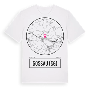 Gossau (SG) t-shirt – ekologisk bomull t-shirt från Pinshirt