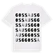 Gossau SG ordlek t-shirt