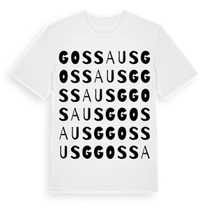 Gossau SG ordlek t-shirt – ekologisk bomull t-shirt från Pinshirt