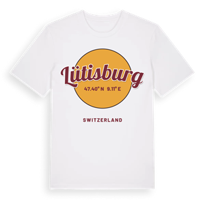 Lütisburg cirkel t-shirt – ekologisk bomull t-shirt från Pinshirt