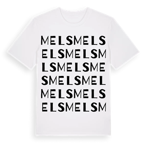 Mels ordlek t-shirt – ekologisk bomull t-shirt från Pinshirt