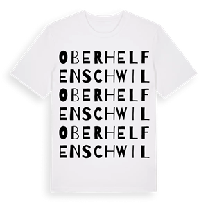 Oberhelfenschwil ordlek t-shirt – ekologisk bomull t-shirt från Pinshirt