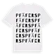 Pfäfers ordlek t-shirt