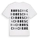 Rorschach ordlek t-shirt