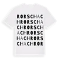 Rorschach ordlek t-shirt