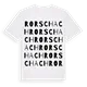 Rorschach ordlek t-shirt