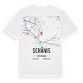 Schänis karta t-shirt