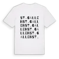 St. Gallen ordlek t-shirt