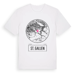 St. Gallen t-shirt – ekologisk bomull t-shirt från Pinshirt