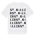 St. Gallen ordlek t-shirt