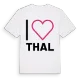 Jag älskar Thal t-shirt stort tryck