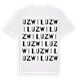 Uzwil ordlek t-shirt
