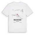 Walenstadt karta t-shirt