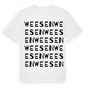 Weesen ordlek t-shirt – ekologisk bomull t-shirt från Pinshirt