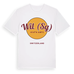 Wil (SG) cirkel t-shirt – ekologisk bomull t-shirt från Pinshirt