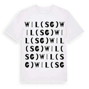 Wil (SG) ordlek t-shirt – ekologisk bomull t-shirt från Pinshirt