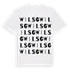 Wil SG ordlek t-shirt