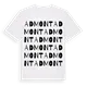 Admont ordlek t-shirt