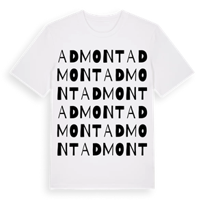 Admont ordlek t-shirt – ekologisk bomull t-shirt från Pinshirt