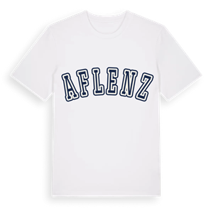 Aflenz college t-shirt – ekologisk bomull t-shirt från Pinshirt