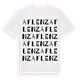 Aflenz ordlek t-shirt