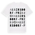 Albersdorf-Prebuch ordlek t-shirt