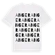 Anger ordlek t-shirt