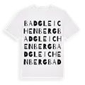 Bad Gleichenberg ordlek t-shirt