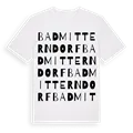 Bad Mitterndorf ordlek t-shirt