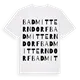 Bad Mitterndorf ordlek t-shirt