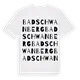 Bad Schwanberg ordlek t-shirt