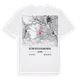 Bezirk Deutschlandsberg karta t-shirt