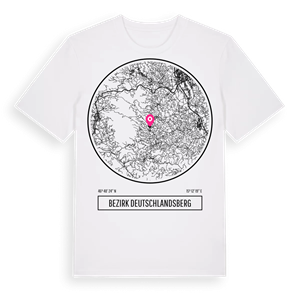 Bezirk Deutschlandsberg t-shirt – ekologisk bomull t-shirt från Pinshirt