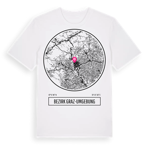 Bezirk Graz-Umgebung t-shirt – ekologisk bomull t-shirt från Pinshirt
