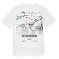 Bezirk Murtal karta t-shirt