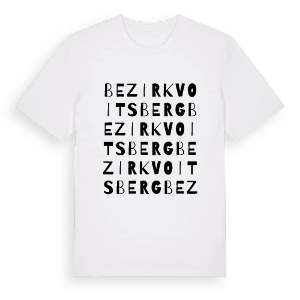 Bezirk Voitsberg ordlek t-shirt – ekologisk bomull t-shirt från Pinshirt