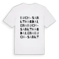 Buch-Sankt Magdalena ordlek t-shirt