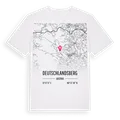 Deutschlandsberg karta t-shirt