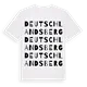 Deutschlandsberg ordlek t-shirt
