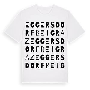 Eggersdorf bei Graz ordlek t-shirt – ekologisk bomull t-shirt från Pinshirt