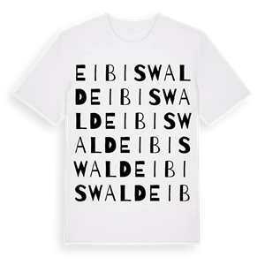 Eibiswald ordlek t-shirt – ekologisk bomull t-shirt från Pinshirt